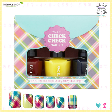 ( 2 ) FACE it Check Check Nails Kit