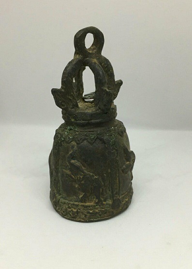 R004 ระฆัง ทองเหลืองโบราณ Antique Bronze Bell