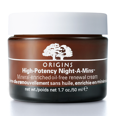 **พร้อมส่ง**Origins High-Potency Night-A-Mins Mineral-enriched Renewal Cream 50 ml. ครีมบำรุงผิวกลางคืน อัศจรรย์แห่งมัลติวิตามินจากธรรมชาติ มอบผลลัพธ์ 3 ขั้น ฟื้นบำรุงผิวจากความอ่อนล้า (Reboot) เผยผิวดูกระจ่างใส (Renew)