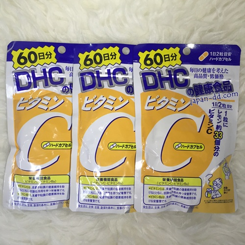 DHC Vitamin C 60 วัน x 3 ถุง