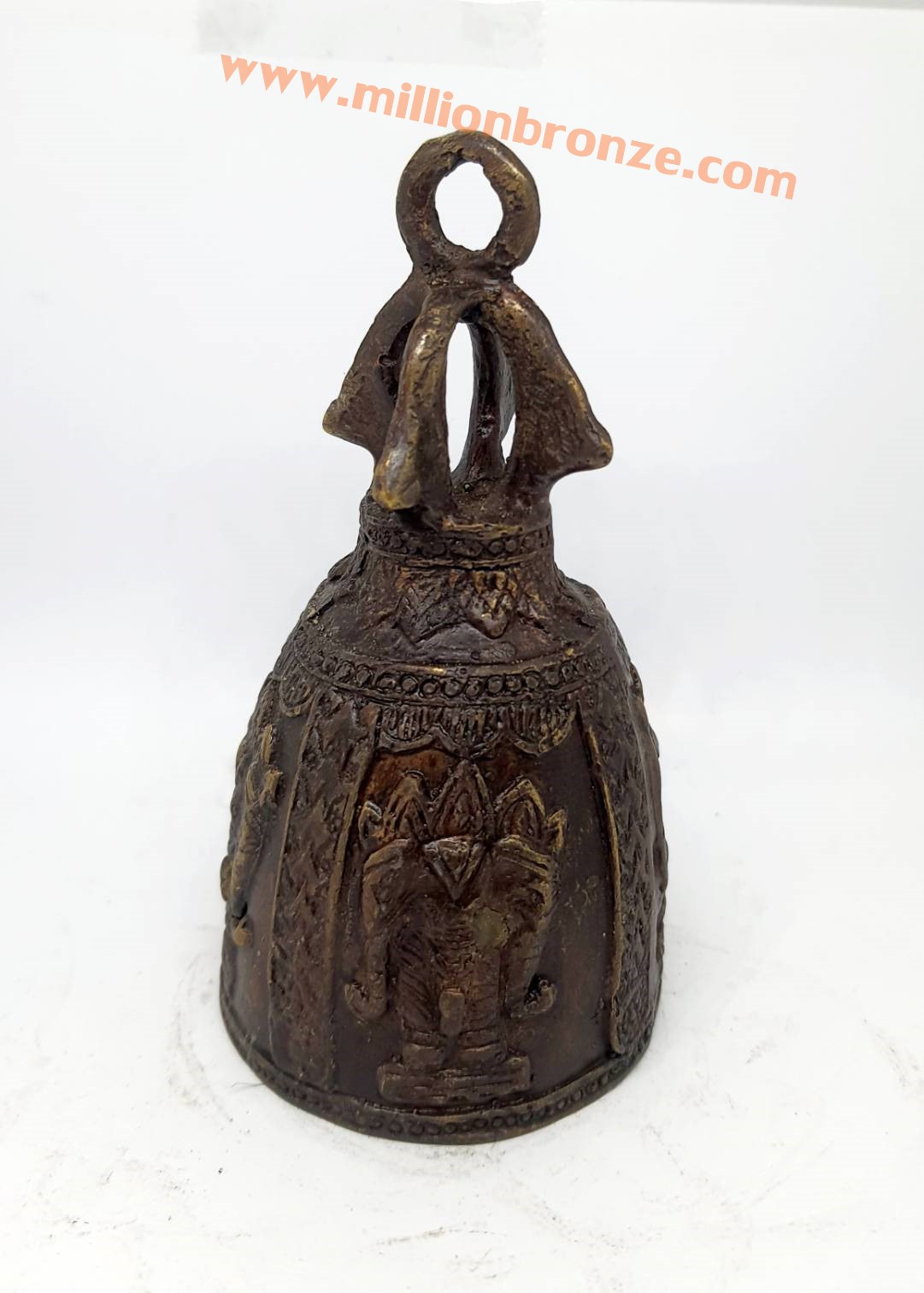 R036 ระฆัง ทองเหลืองโบราณ Antique Bronze Bell