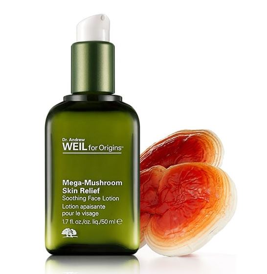 **พร้อมส่ง**Origins Dr Andrew Weil for Origins Mega-Mushroom Skin Relief Soothing Face Lotion 50ml. โลชั่นเนื้อบางเบาเสริมปราการผิวแข็งแรงดูสุขภาพดี ปลอบประโลมผิวที่ระคายเคืองและช่วยลดรอยแดง ฟื้นฟูเนื้อเยื่อและเซลล์ที่สึกหรอ มีสารต้านอนุมูลอิสระ สามารถปลอ