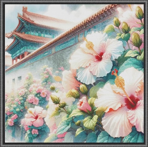 Flower wall (พิมพ์ลาย)