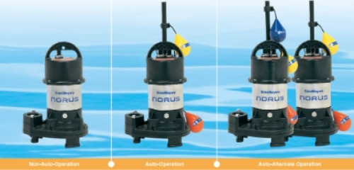 ปั๊มน้ำแบบจุ่ม ShinMaywa NORUS รุ่น CRS401S/0.15 kw