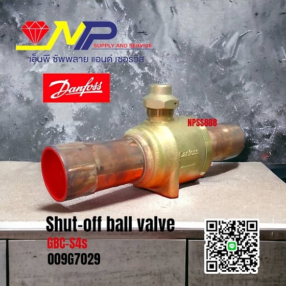 Shut-off ball valve GBC S4s