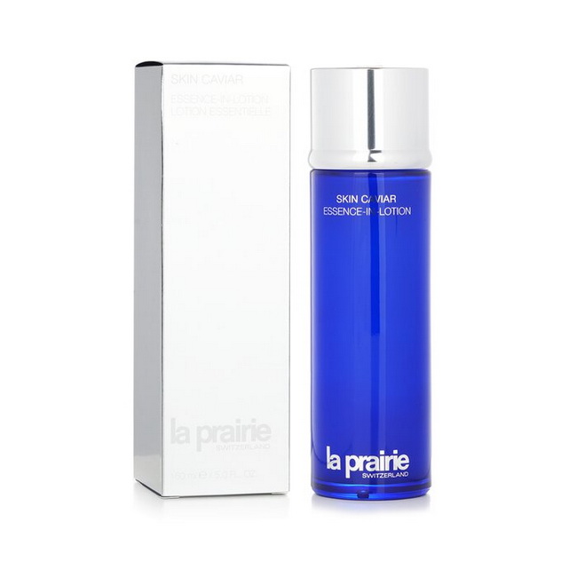 La Prairie Skin Caviar Essence-in-Lotion ไซส์จริง 150 ml. ขั้นตอนแรกของการปรนนิบัติผิว เพื่อเตรียมพร้อมผิวสำหรับการซึมซาบสารอาหารจากเซรั่มและครีมบำรุงผิวได้อย่างเต็มที่ ด้วยศักยภาพของ Caviar Water น้ำคาเวียร์หรือ คาเวียร์ วอเทอร์ ใช้แทนน้ำแบบธรรมดาในสูตร 