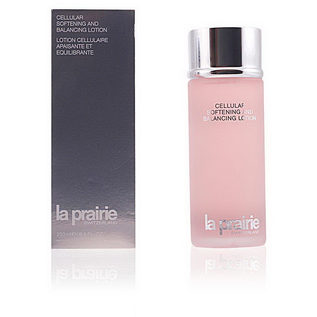 La Prairie Cellular Softening and Balancing Lotion ไซส์จริง 250 ml. โทนเนอร์โลชั่นบำรุงผิว เผยผิวสวย สะอาดหมดจดได้อย่างมั่นใจ พร้อมมอบความสดชื่นให้แก่ผิว Cellular Softening and Balancing Lotion เป็นโทนเนอร์สูตรอ่อนโยน ที่ช่วยให้ผิวนุ่มและลดการระคายเคือง ท