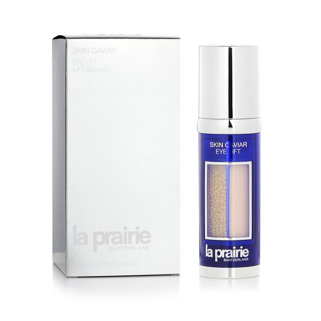 La Prairie Skin Caviar Eye Lift ไซส์จริง 20 ml. เซรั่มรอบดวงตาสูตรใหม่ เพื่อผิวบริเวณรอบดวงตาแลดูกระชับ เรียบเนียน ริ้วรอยดูลดลง ให้คุณได้เผยความอ่อนเยาว์ของผิวรอบดวงตามากกว่าที่เคย