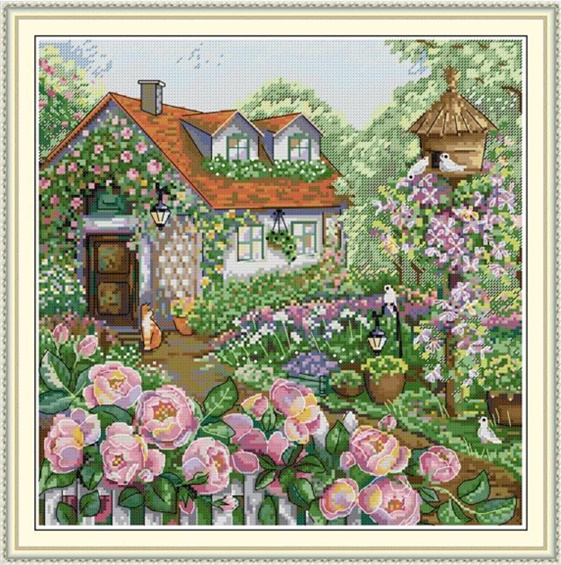 Rose Cottage (ไม่พิมพ์/พิมพ์ลาย)