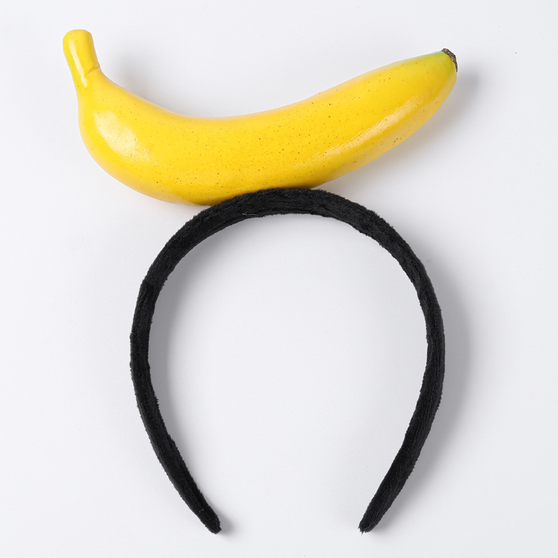 ++พร้อมส่ง++คาดผมกล้วย banana headband