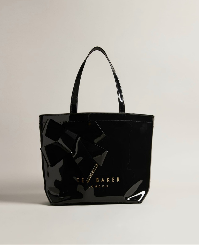 Ted Baker รุ่น Small Icon Bag With Knot Bow ไซส์ S สีดำ***พร้อมส่ง