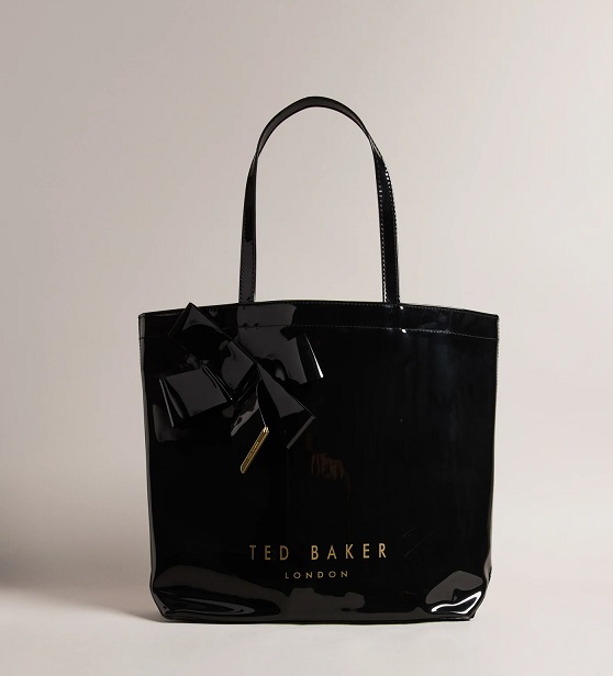 Ted Baker รุ่น Knot Bow Large Icon  ไซส์ L สีดำ**พร้อมส่ง