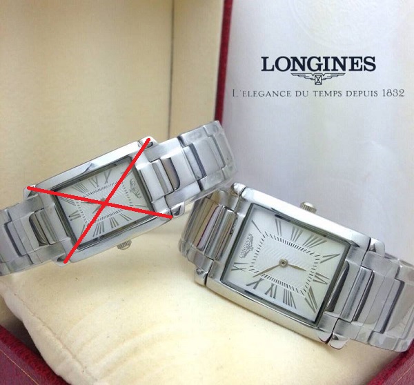 ** พร้อมส่ง ** นาฬิกาข้อมือแฟชั่น แบรนด์ สายเลส สีเงิน ( Longines )