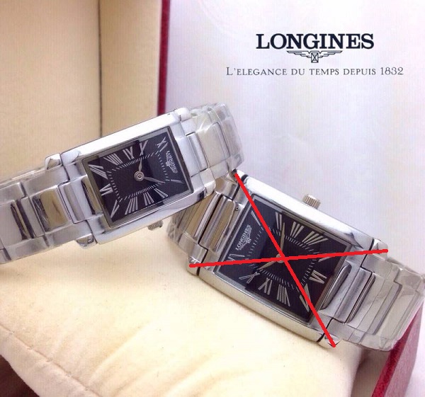 ** พร้อมส่ง ** นาฬิกาข้อมือแฟชั่น แบรนด์ สายเลส สีเงิน ( Longines )