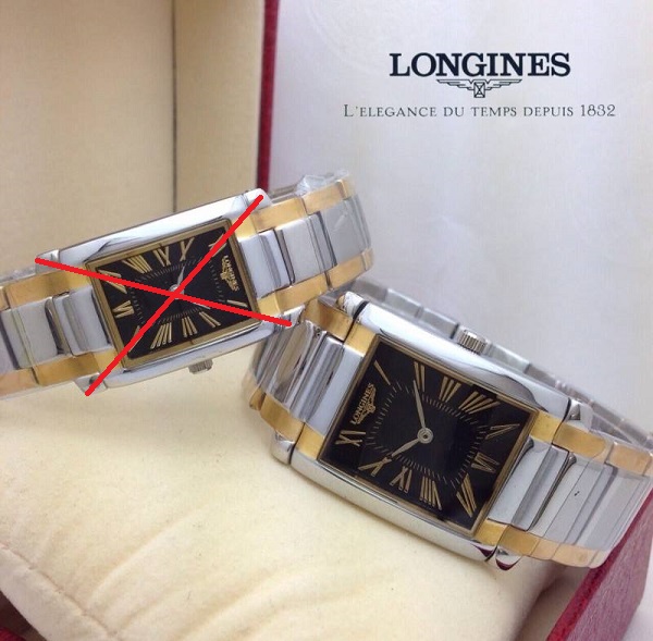 ** พร้อมส่ง ** นาฬิกาข้อมือแฟชั่น แบรนด์ สายเลส สี 2K เงิน-ทอง ( Longines )