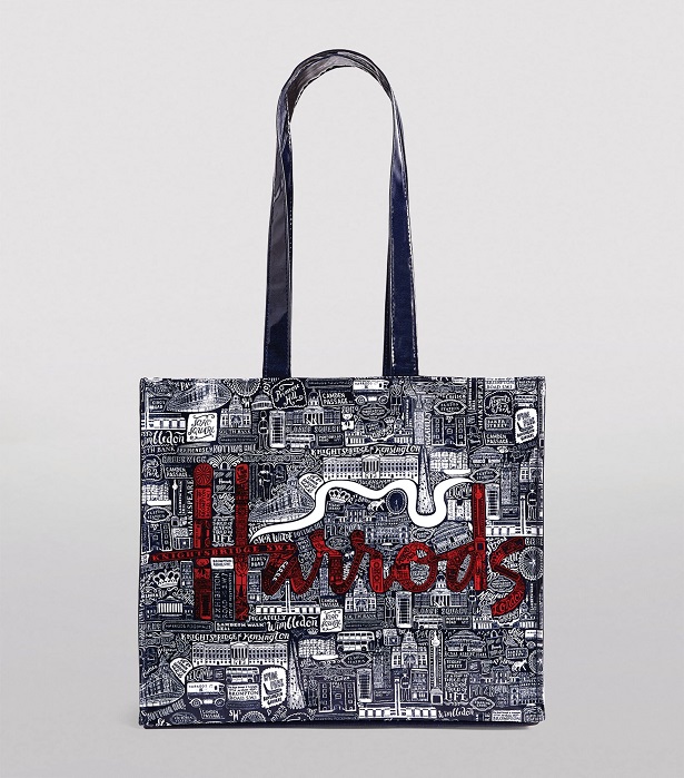 Harrods รุ่น Picture Font Shoulder Bag***พร้อมส่ง