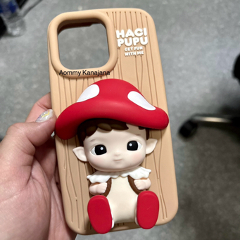 (ส่งต่อ ใช้ไป1 วัน)POP MART HACIPUPU Adventures In The Woods Series-Phone Case for iPhone14 Pro Max