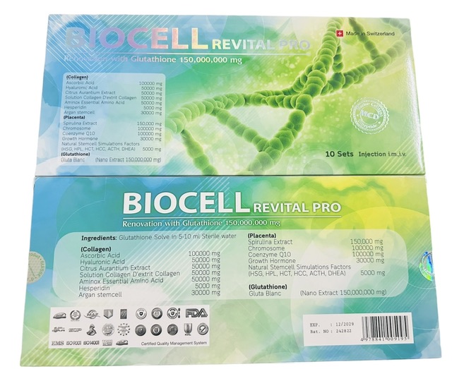 Biocell Revital Pro Renovation With Glutathione 150,000,000 mg