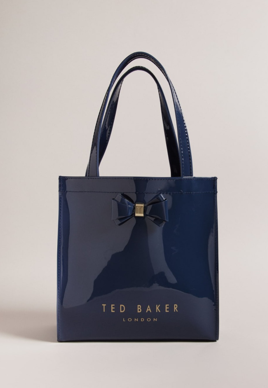 Ted Baker รุ่น Plain Bow Small Icon Bag สี navy blue***พร้อมส่ง