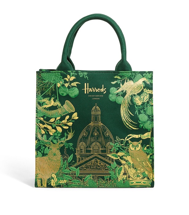 Harrods รุ่น Small House of Harrods Jacquard Shopper Bag***พร้อมส่ง