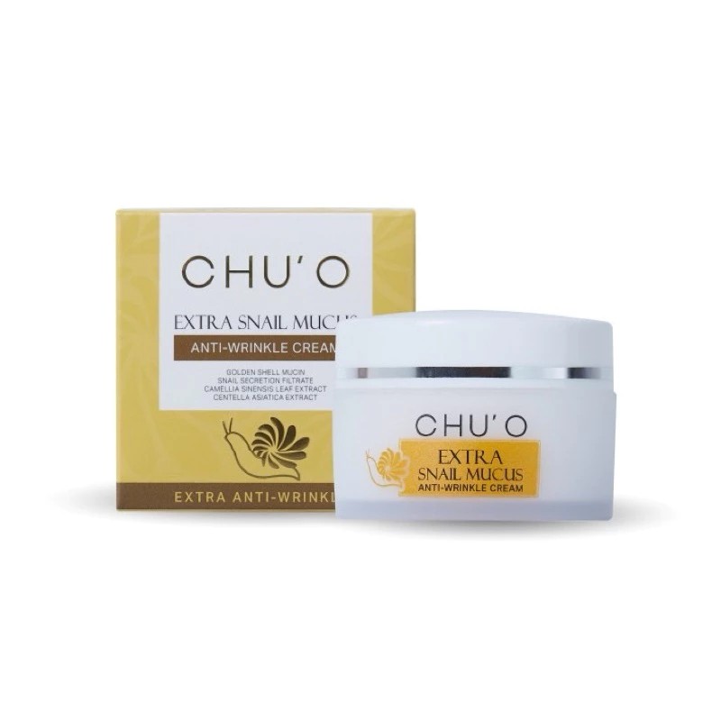 CHU'O Snail Mucus Anti -Wrinkle Cream 1 กระปุก ของแท้ พร้อมส่ง