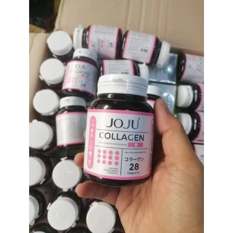 JOJU COLLAGEN โจจู คอลลาเจน สูตร ORIGINAL คอลลาเจนไดเปปไทด์ ดูดซึมคอลลาเจน วิตามิน C สูง