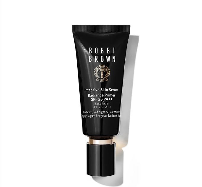 BOBBI BROWN Intensive Skin Serum Radiance Primer SPF 25 PA ++ 40ml. ไพรเมอร์ที่มีส่วนผสมของเซรั่ม ปกป้องผิวอย่างอเนกประสงค์ ช่วยเตรียมและปรับผิวให้สมบูรณ์แบบ ผิวกระจ่างใสขึ้น ปรับสีผิวสม่ำเสมอขึ้นและยกระดับเมคอัปติดทนนาน