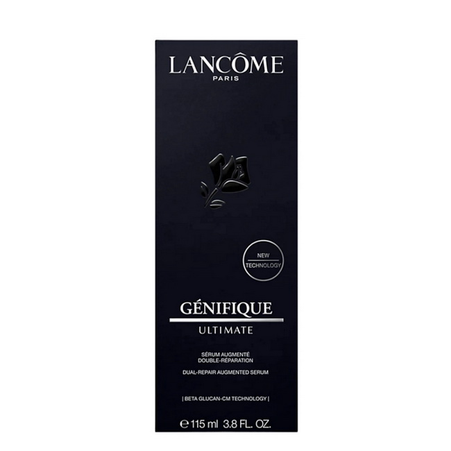 Lancome Genifique Ultimate Dual-Repair Augmented Serum 115 ml. เซรั่มอันดับ 1 จากลังโคม สูตรใหม่ พลิกฟื้นสัญญาณผิวเสียสะสมนานนับปี เริ่มสัมผัสได้ใน 1 สัปดาห์