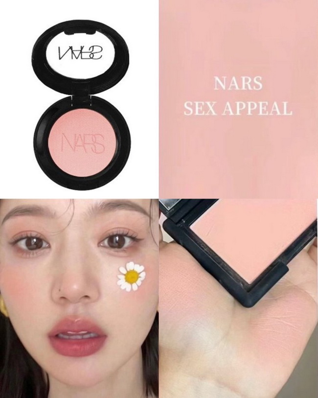 NARS Blush Sex Appeal ขนาดทดลอง 1 g. บลัชออนยอดนิยมของนาร์สโฉมใหม่พร้อมสูตรที่ดีกว่าเดิม ติดทนนานสูงสุด 16 ชั่วโมง พร้อมมอบความเบาสบาย ไม่หนักผิว เนื้อแมตต์สีโทนชมพูพีซเป็นสีที่สวยน่ารักมากๆ ด้วยเนื้อแบบด้านไม่มีประกาย ให้ลุคน่ารักสุภาพ ปัดง่ายๆ ได้ทุกลุค