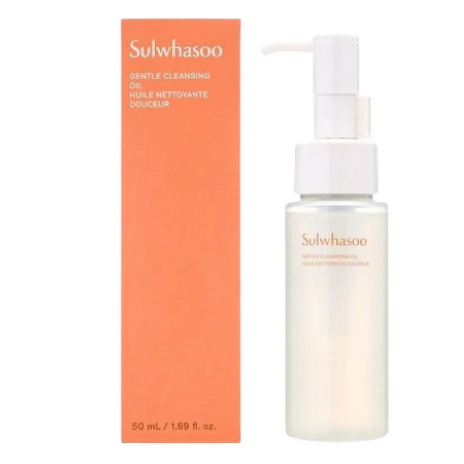 Sulwhasoo New Gentle Cleansing Oil ขนาดทดลอง 50 ml. คลีนซิ่งออยล์เพิ่มความยืดหยุ่นให้รูขุมขน ช่วยทำความสะอาดเครื่องสำอาง สิ่งสกปรก และฝุ่นละอองได้อย่างอ่อนโยน ด้วยเนื้อสัมผัสที่ให้ความสดชื่น