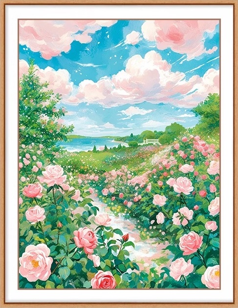 Rose field (พิมพ์ลาย)