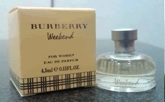 BURBERRY WEEKEND FOR WOMEN EDP Miniature (4.5 ml) น้ำหอมที่ให้กลิ่นหอม สะอาด สดชื่น