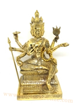 TP004 พระพรหมทองเหลือง Brass Brahma 