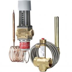 Thermostatically operated valves