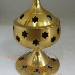 J003 ที่จุดน้ำมันงานอินเดีย กว้าง 1.8 นิ้ว(มี 4 ขนาด) Oil Burner