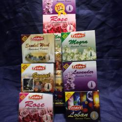 K004 กำยานอินเดีย คละกลิ่น (กำยานแขก) Indian Incense Cones