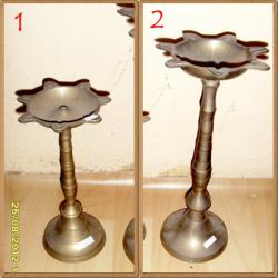 J006 ที่จุดน้ำมัน ทองเหลือง สูง 6.5 นิ้ว(มี 2 ขนาด) Oil burner